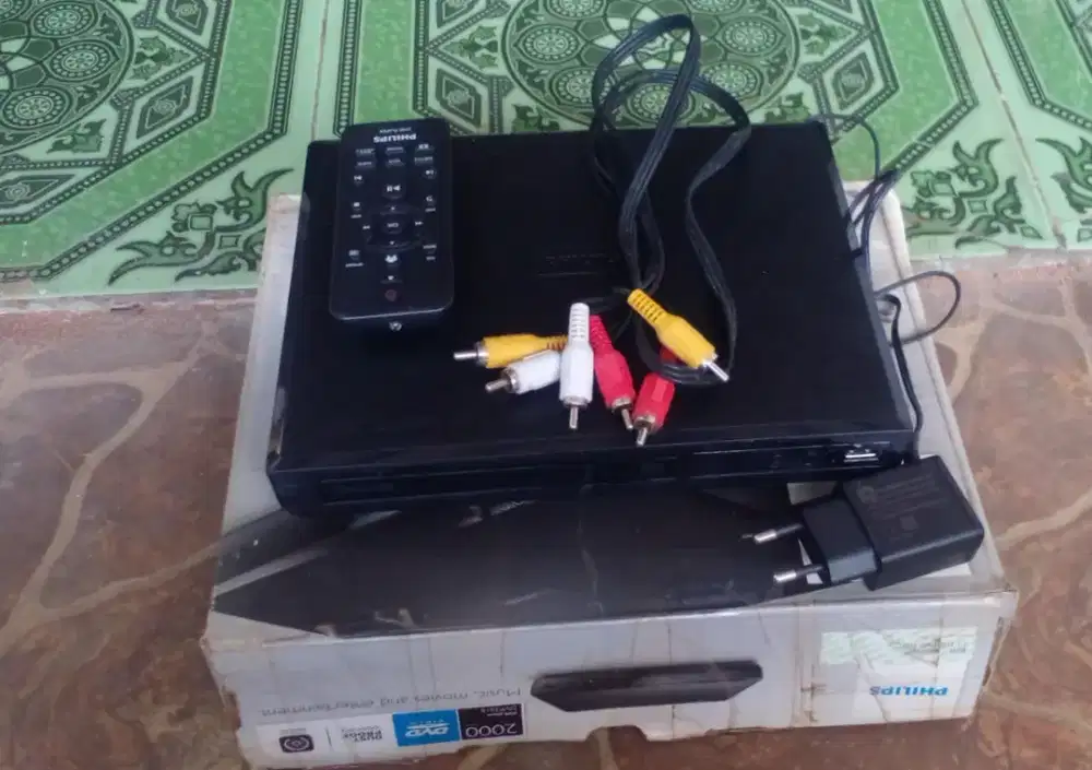 Dvd player merk Philips Dvp type Dvp 2618/98 bagus