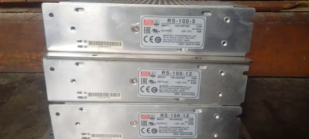 RS-100-12 / RS-100-5 / NES-350-48H / OMRON S8FS-C35048