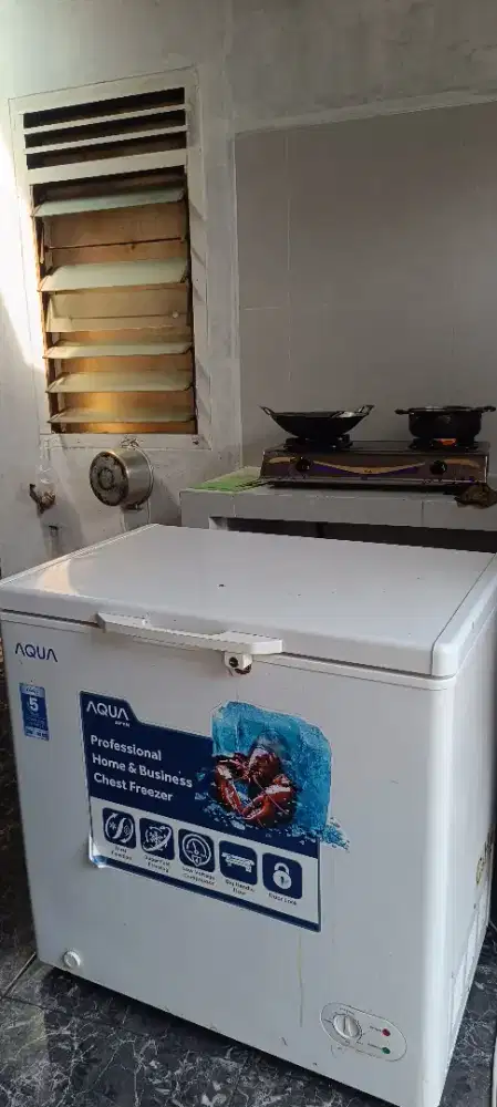 Kulkas box Aqua 161 liter