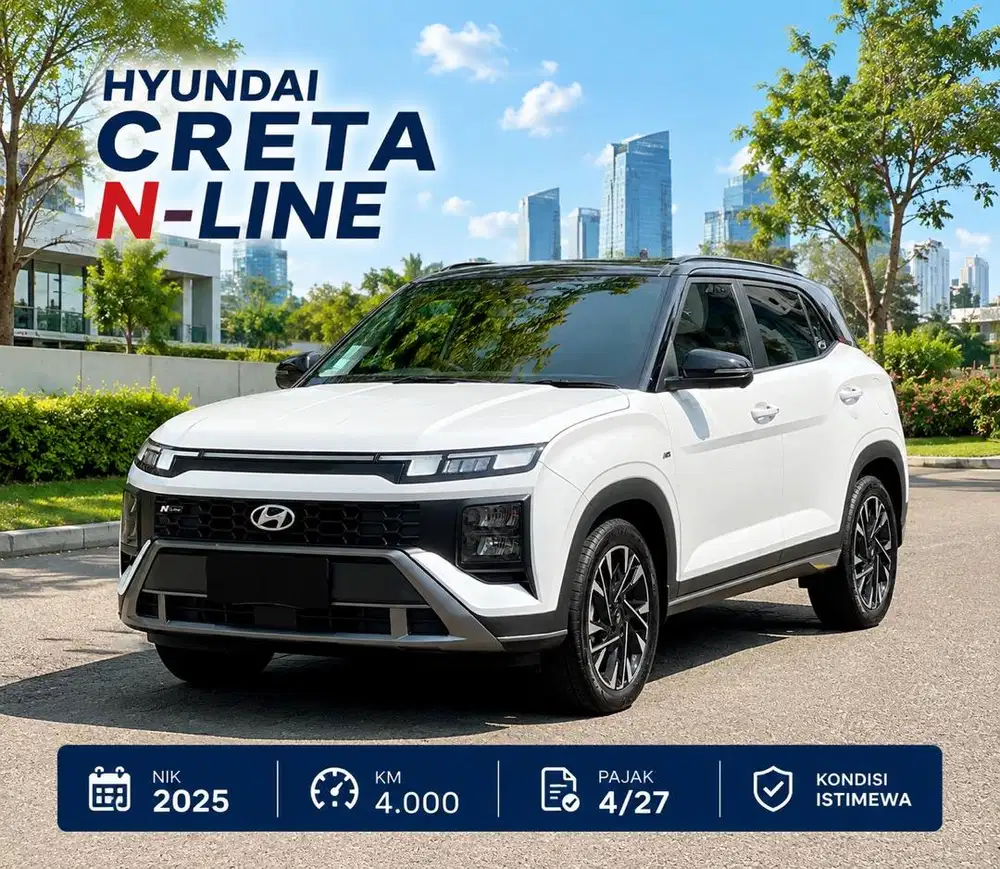 Hyundai Creta N Line Nik 2025 KM 4.000 Like New