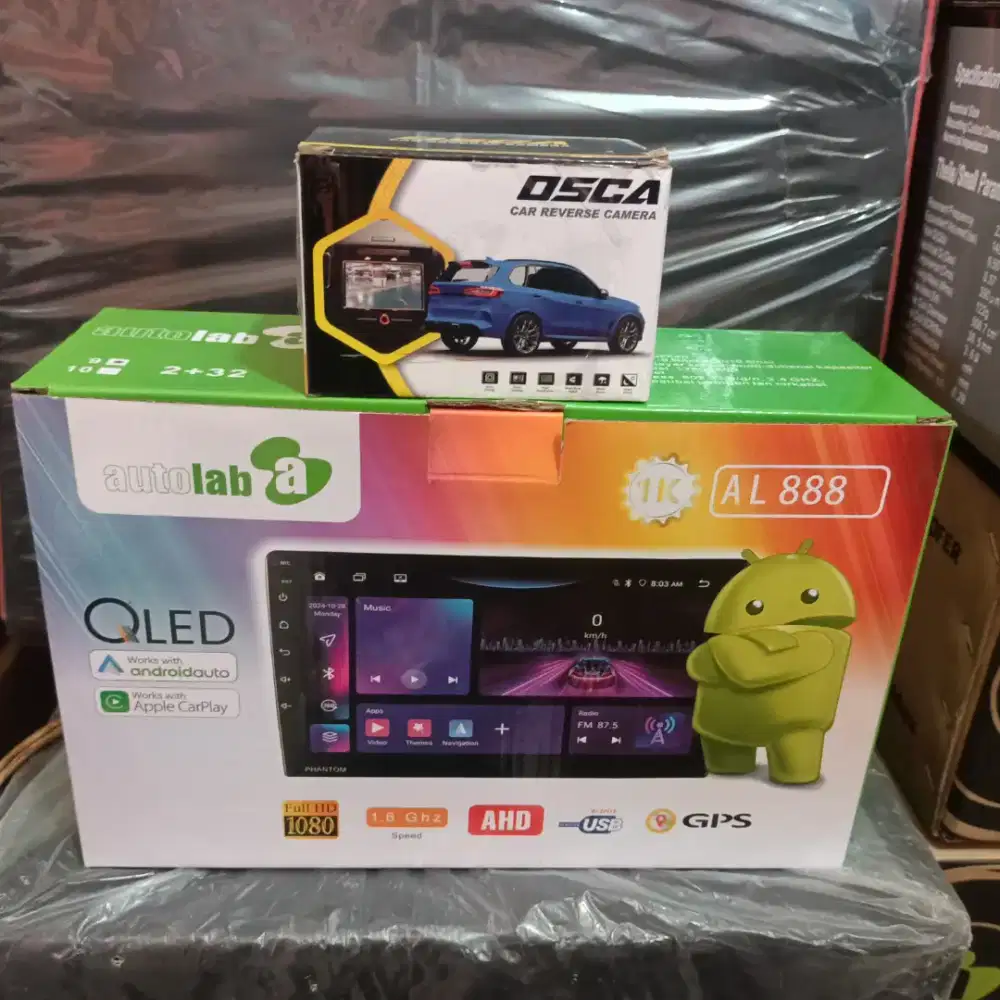 Android Autolab 9 inchi+Camera Mundur hrg promo