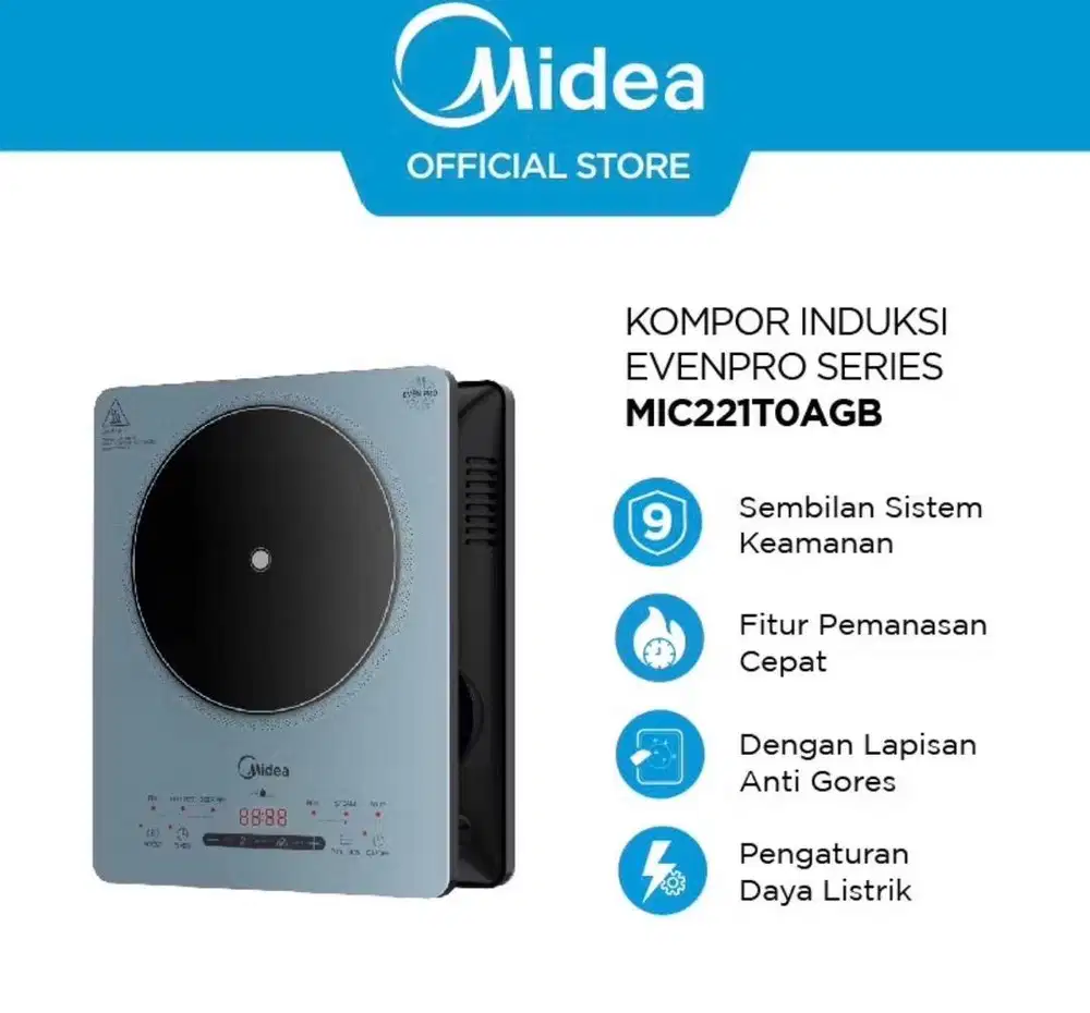 Dijual Murah Kompor Induksi Midea