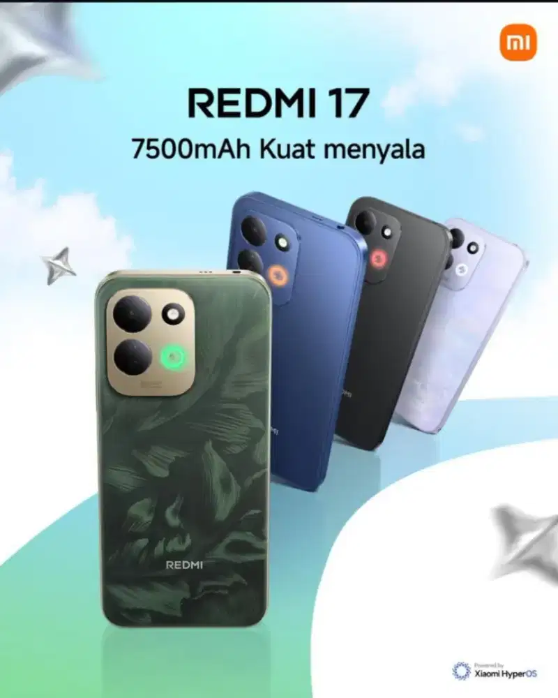 New prodak Xiaomi Redmi 17 BIGH Baterai 7500MAH