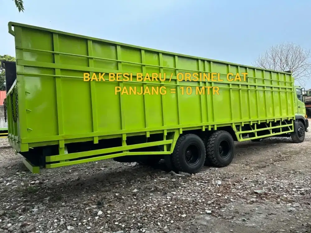 HINO LOHAN FM260JW ASLI LONG 6X4 BAK BESI BARU TRONTON ORSINEL CAT