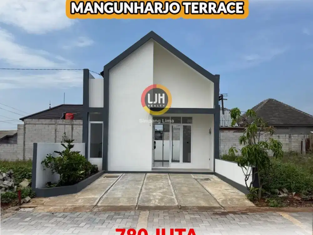 Rumah Modern Minimalis di Mangunharjo Terrace – 780 Juta