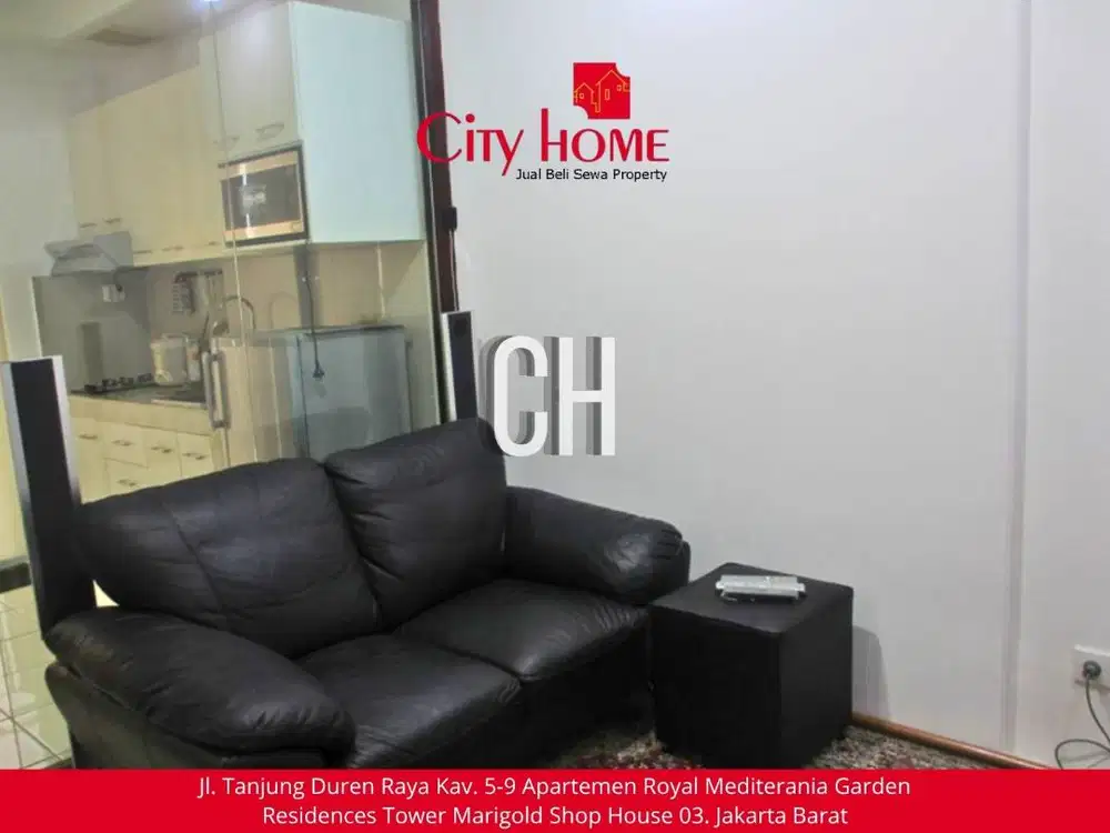 Sewa Apartemen Semi Furnished di Mediterania Garden Residences 2