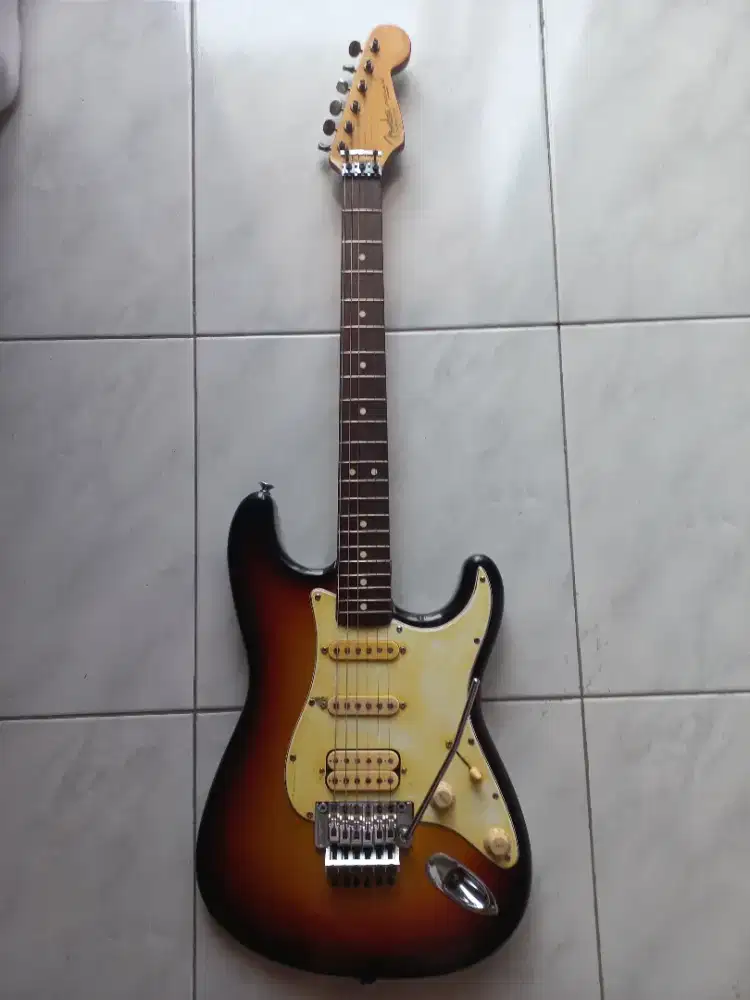 Gitar merk fender floydrose HSS squer series aslo original mexico