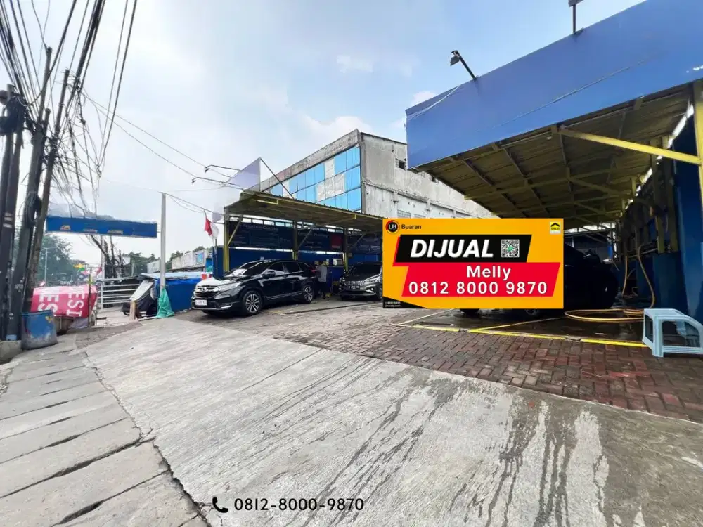 Dijual Tanah Komersil Cocok untuk Kantor dan Usaha Pasar Rebo, Jalan Raya Bogor Ciracas, Jakarta Timur