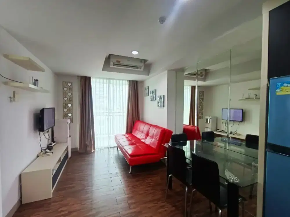 Disewakan Bulanan Apartemen Springhill Terrace Type 2+1 Kamar Furnish