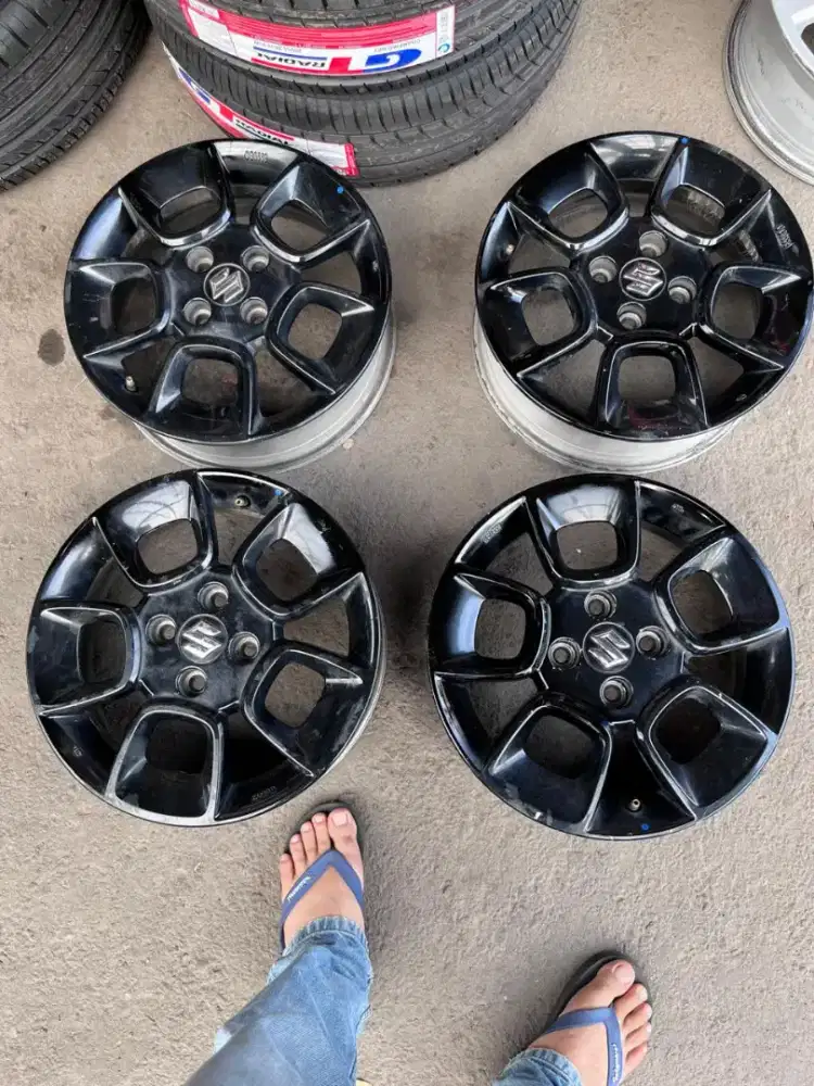 Velg original OEM Suzuki ignis ring 15 pcd 4x100 4pcs