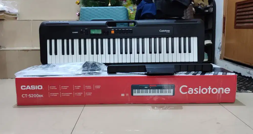 Casio CTS200 bekas lengkap