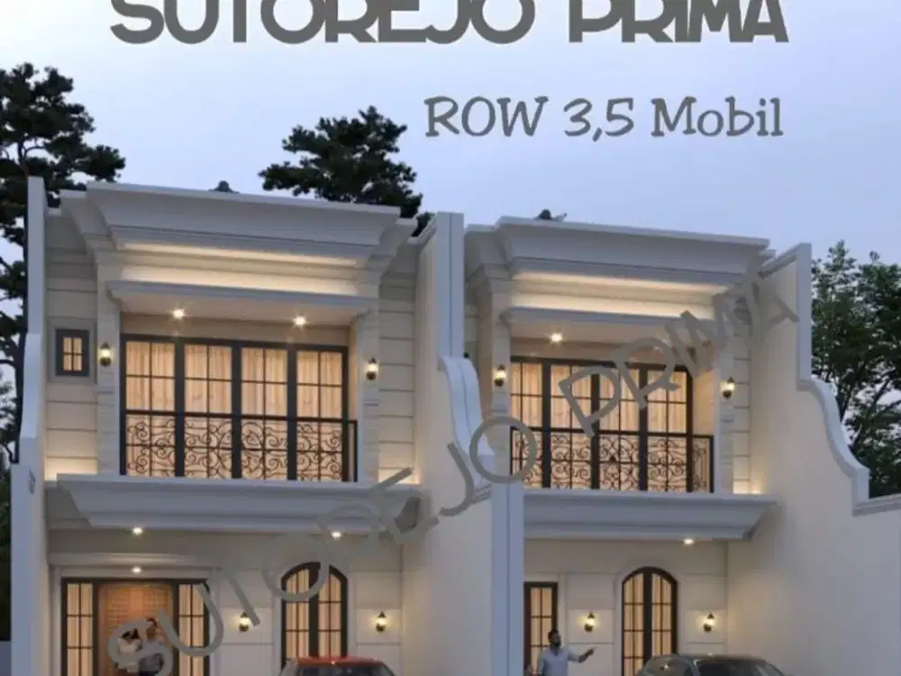 Rumah Baru Sutorejo Prima Selatan , Ada 2 unit, siap huni, mewah & elegan