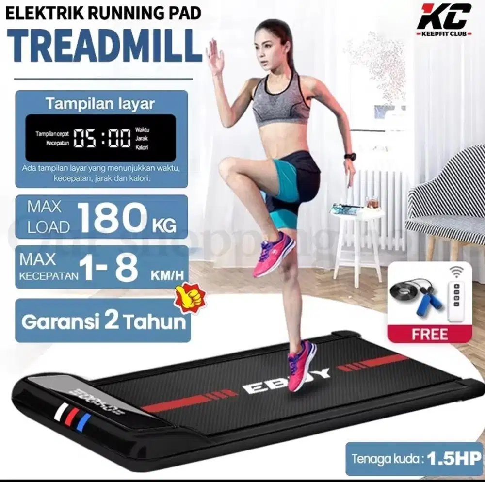 treadmill bekas elektrik