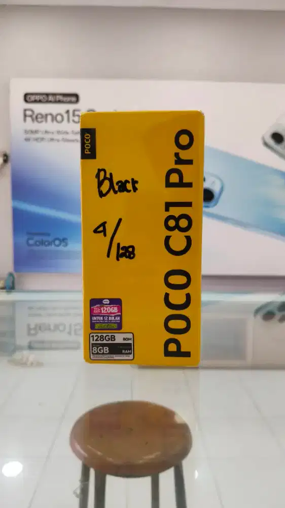 POCO C81 PRO 4+4/128 BARUU SEGEL