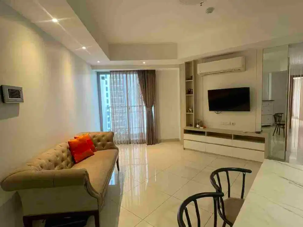 DIJUAL APARTEMEN THE MANSION JASMINE 2 BR Lantai 15 Jakrta Pusat