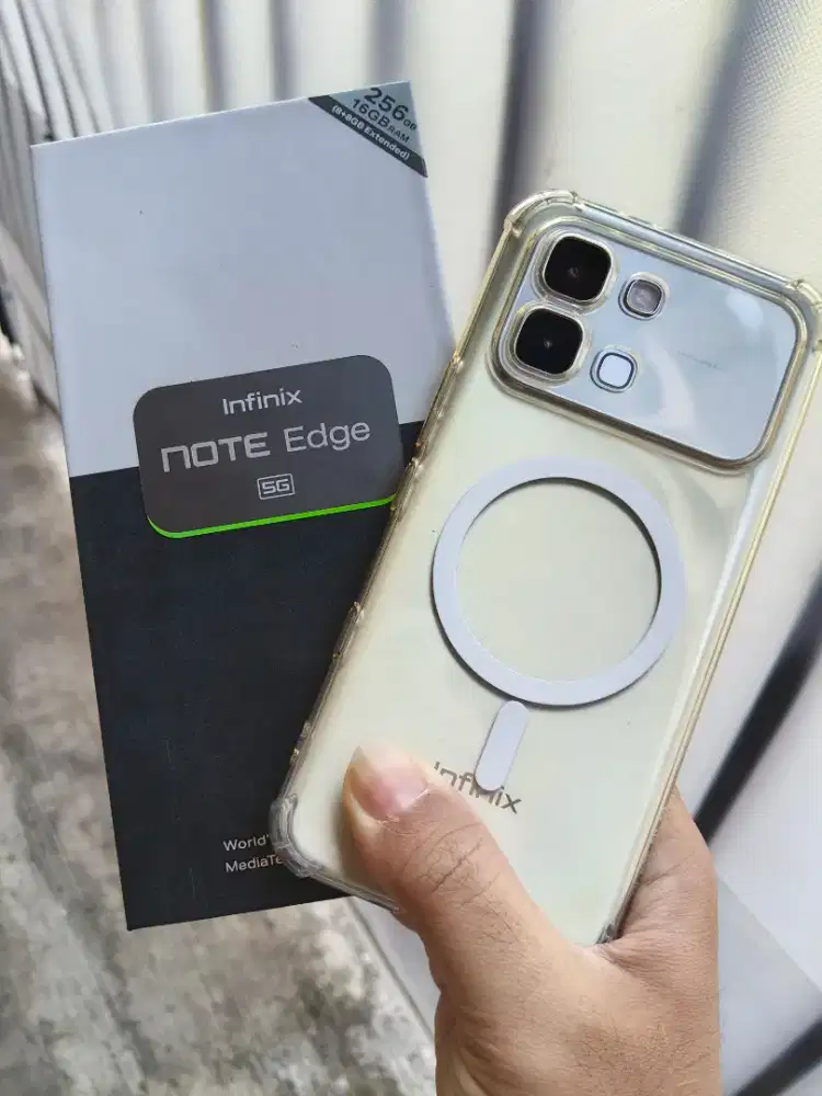 Infinix Note Edge 5G 8/256 Like New Full Ori