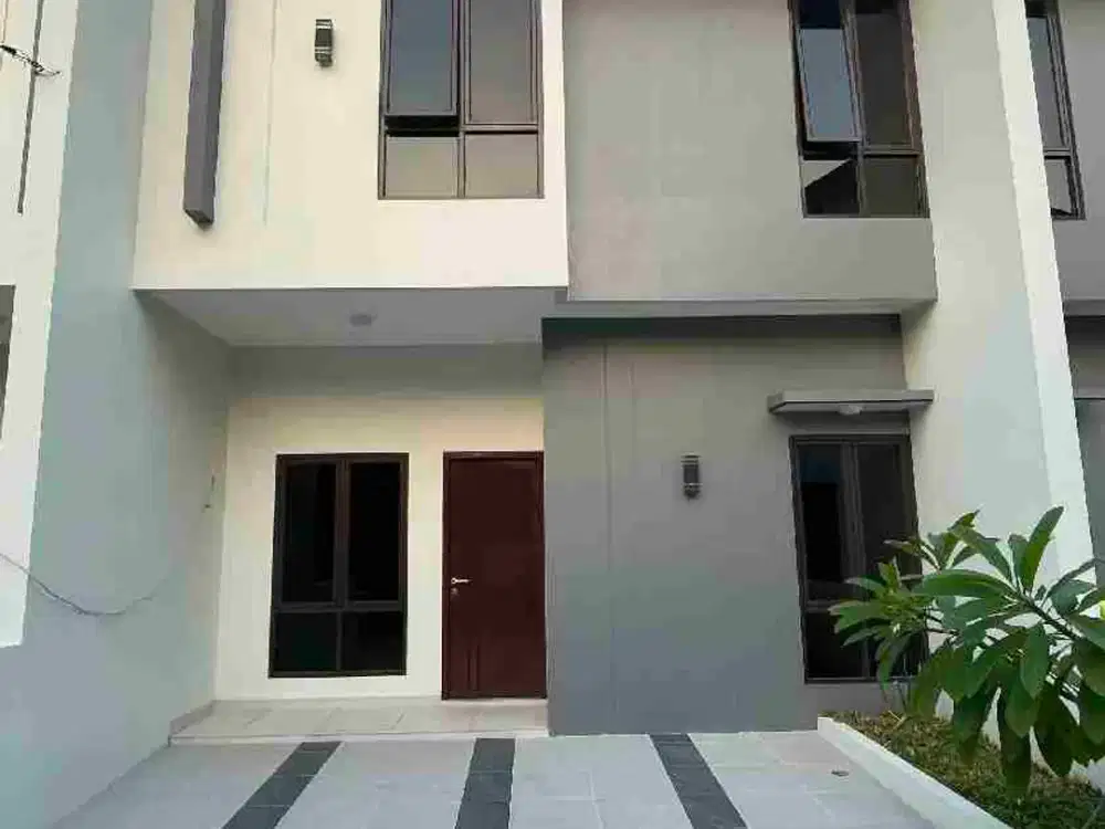 Rumah baru modern 1.4 M open space LT 72 LB 90 di jatiwaringin akses dekat tol jatiwaringin