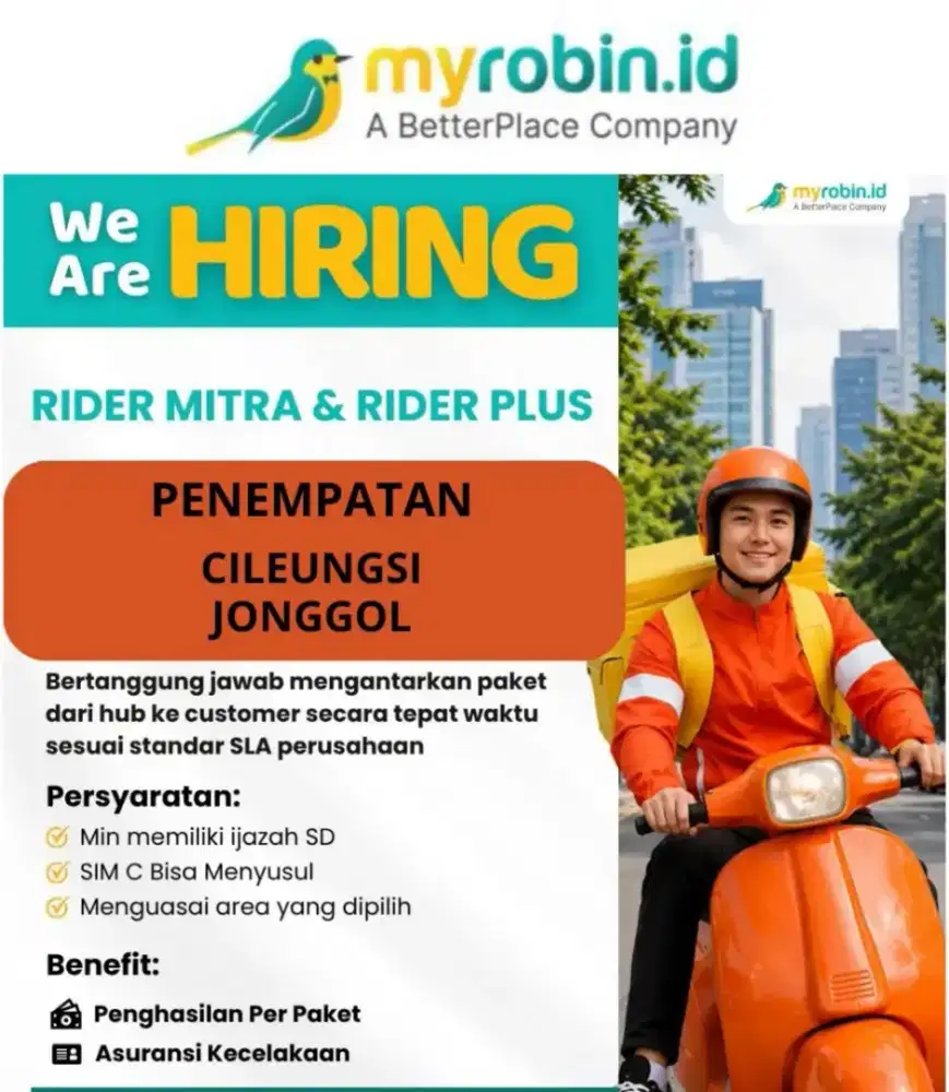 Kurir Motor & Driver Shopee Express