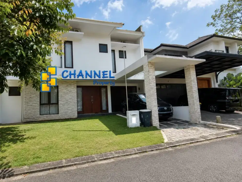 Jual Rumah Bagus Semi Furnished Lokasi Premium The Green BSD, Ea