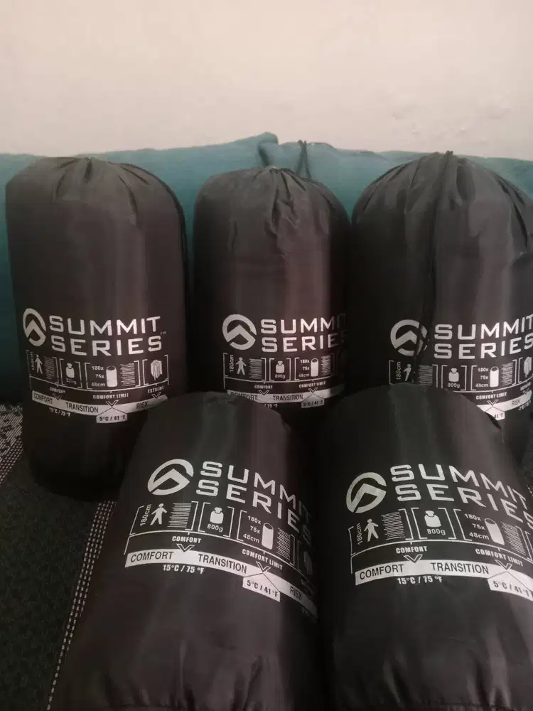 Sleeping bag polar bulu summit series  baru kantong tidur gunung tebal