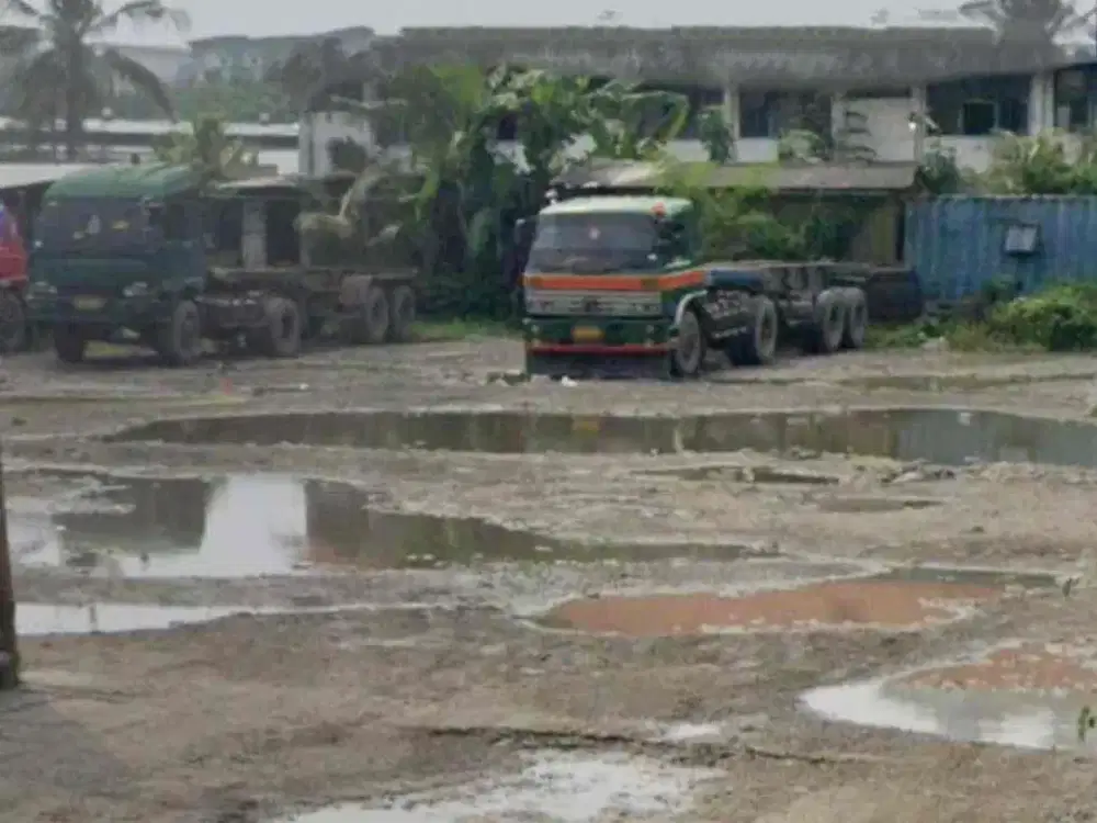 Dijual Lahan Tanah Komersial Dekat Ke Pelabuhan Bisa Akses Container di Tugu Jakarta Utara