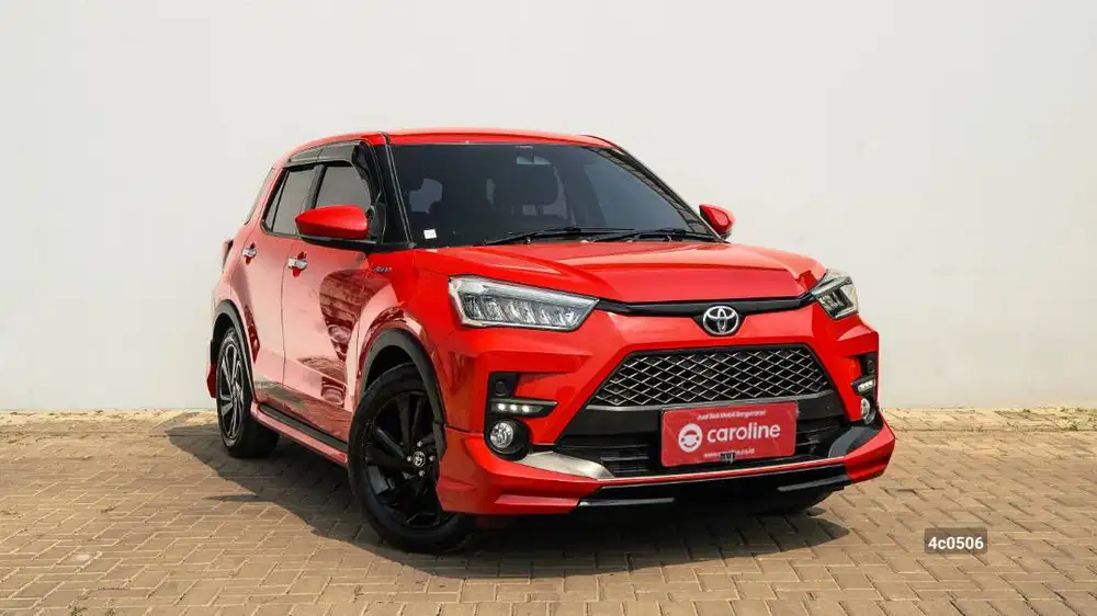 TOYOTA RAIZE GR SPORT TSS 2TONE 1.0 AT 2021 MERAH