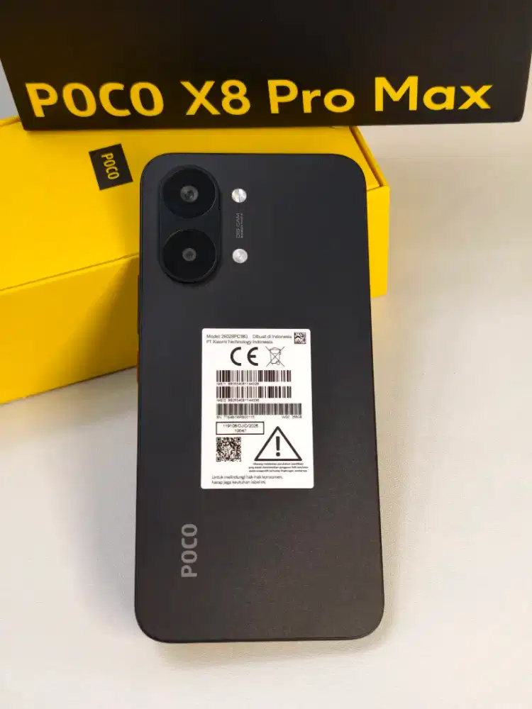Poco X8 promax 12/256 SECOND like new resmi