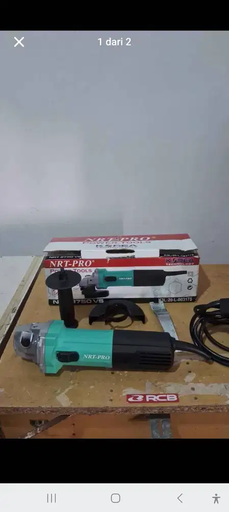Jjal gerinda nrt pro variable speed mulus