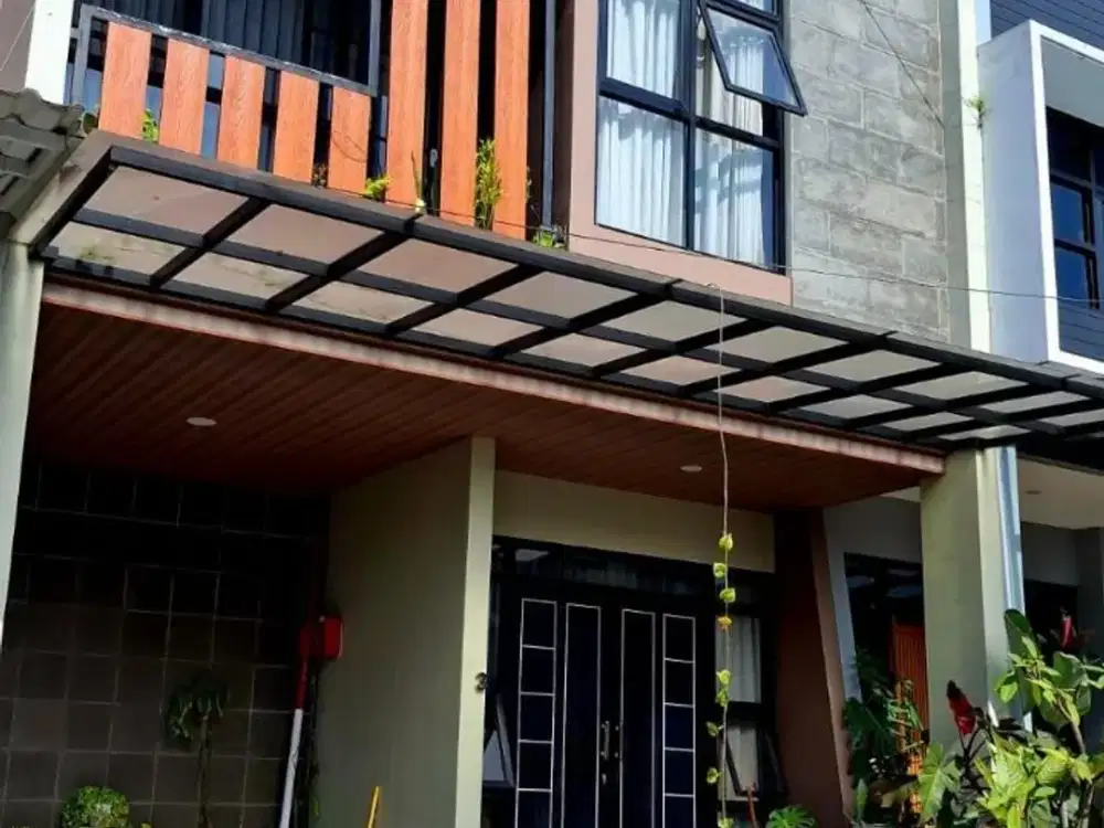 Rumah bagus full furnished dalam komplek siap huni di sariwangi bandung (kecuali elektronik)