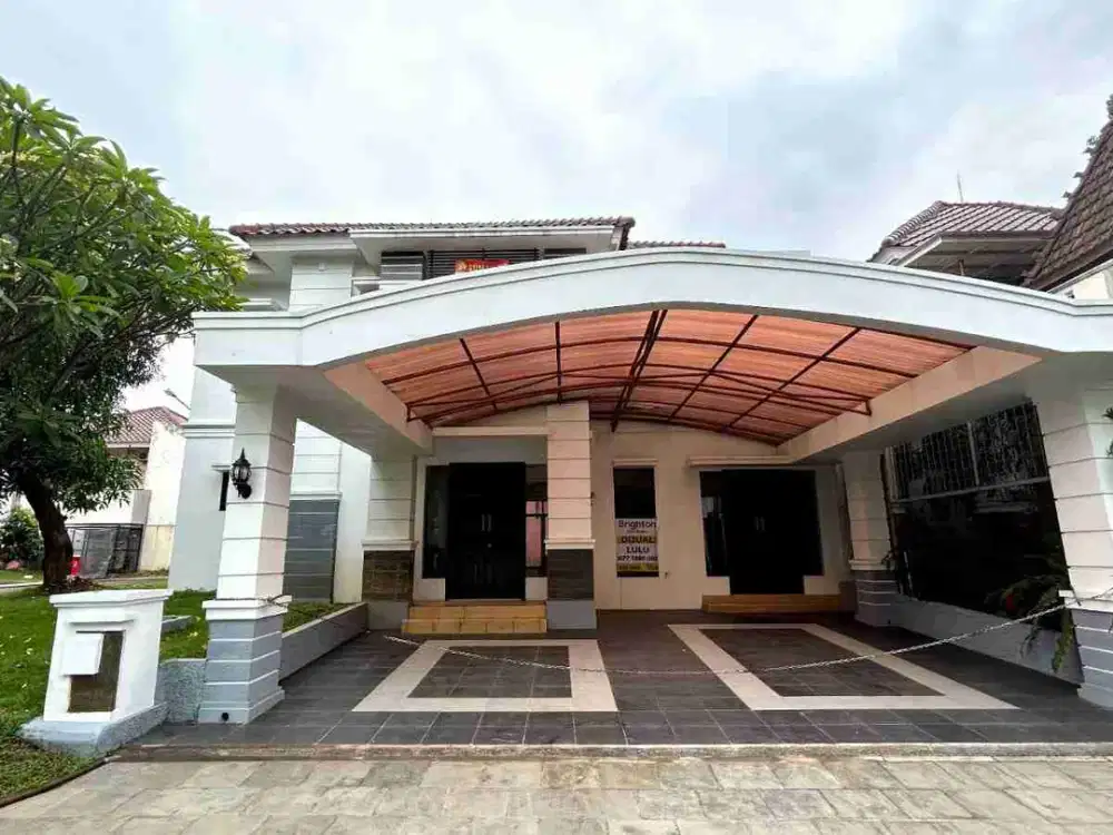 Rumah 2 lantai Hook di Legenda Wisata-Cibubur, Cocok untuk investasi