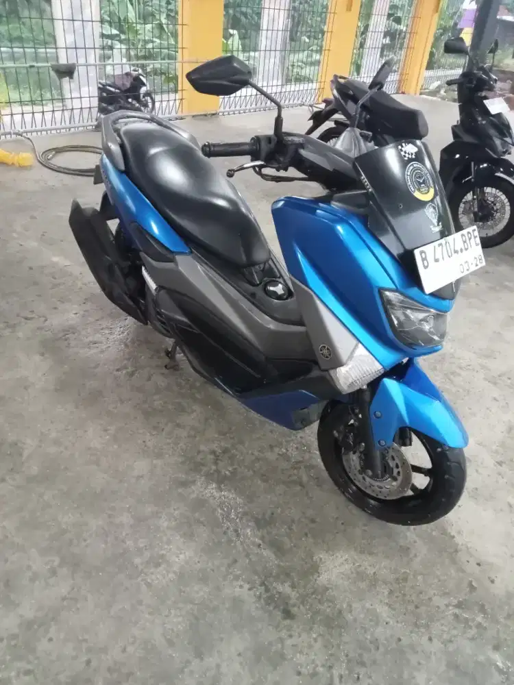 Nmax biru 2018 tangan pertama 87rb km