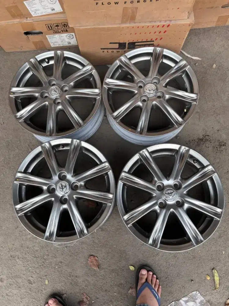 Velg original OEM Toyota Yaris Vios ring 16 pcd 4x100 4pcs