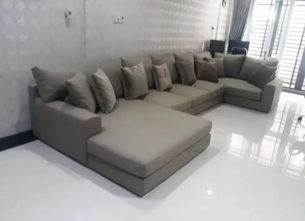 Tambah busa & ganti kulit sofa
