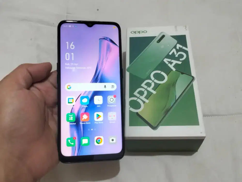 BUTUH UANG OPPO A31 RAM 6GB / 128GB 4G LTE Duos 6.5in Finger komplit