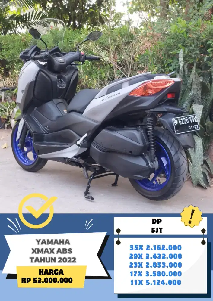 YAMAHA XMAX 250 ABS TAHUN 2022 READY