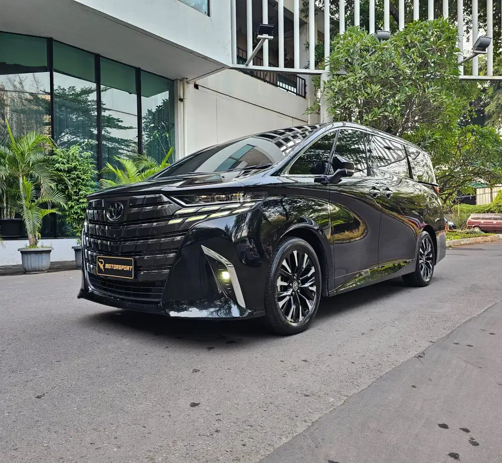 (Kondisi Terbaik) Toyota Alphard G CVT 2024 low km hybrid atpm