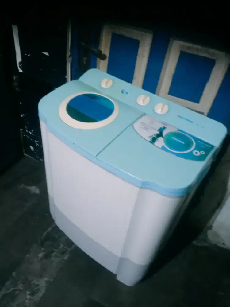 Jual mesin cuci Polytron kapasitas 7,5kg mesin ori normal bisa diantar