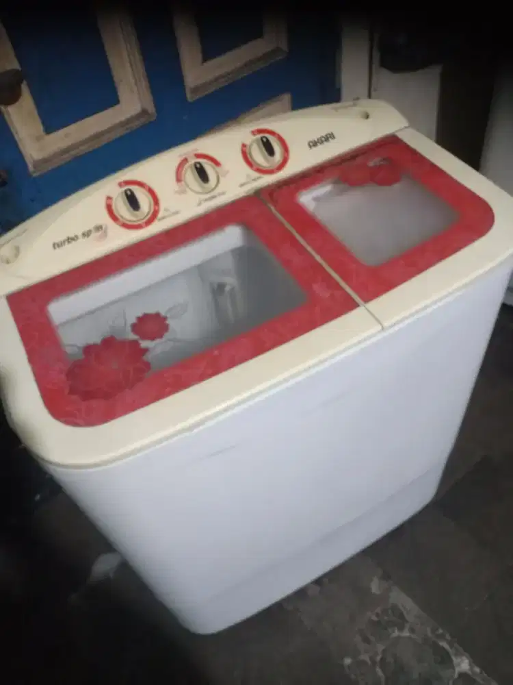 Jual mesin AKARI kapasitas 8kg mesin ori bisa di antr