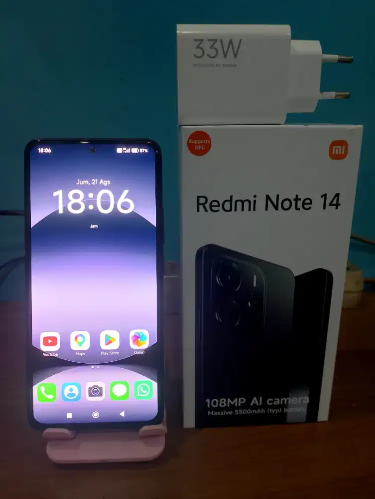 xiaomi redmi note 14 black 8/128