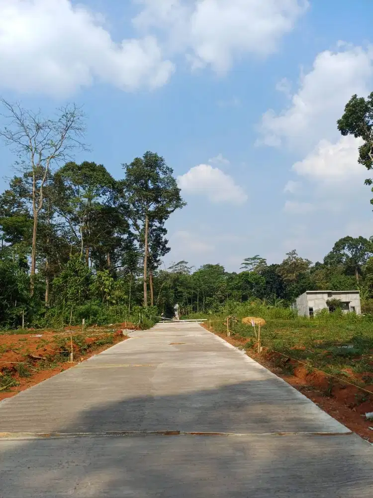 Tanah Murah siap huni dekat jalan raya gunung pati