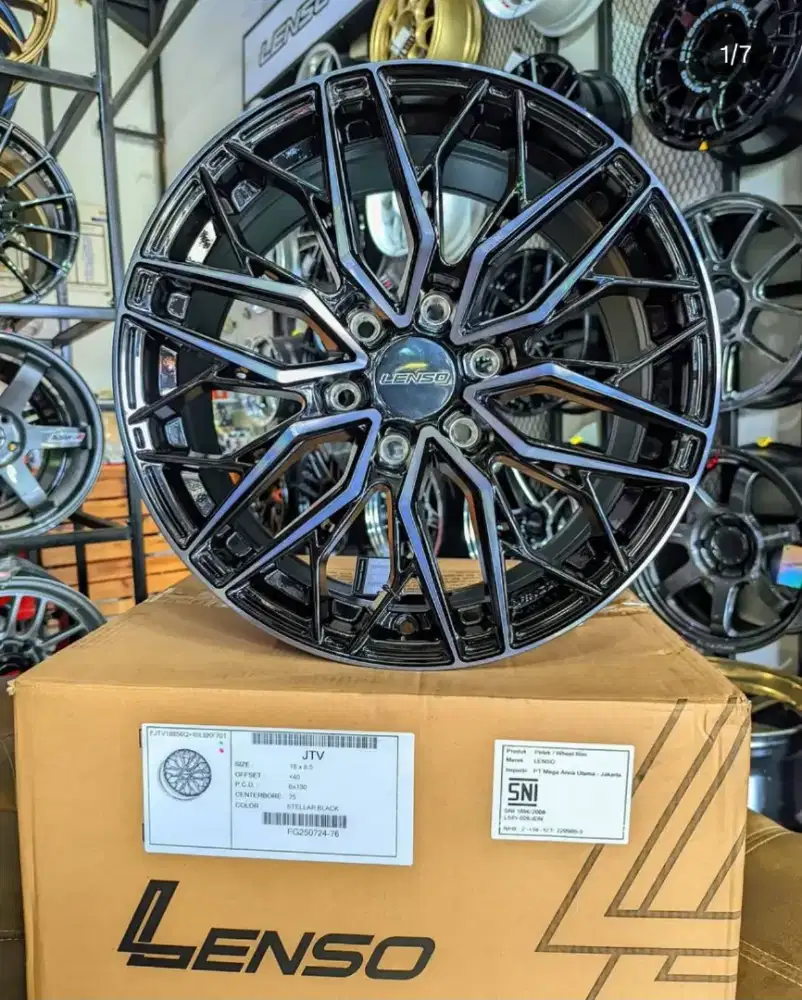 Velg hiace lenso jtv r18 6x130 lbr8,5 et40