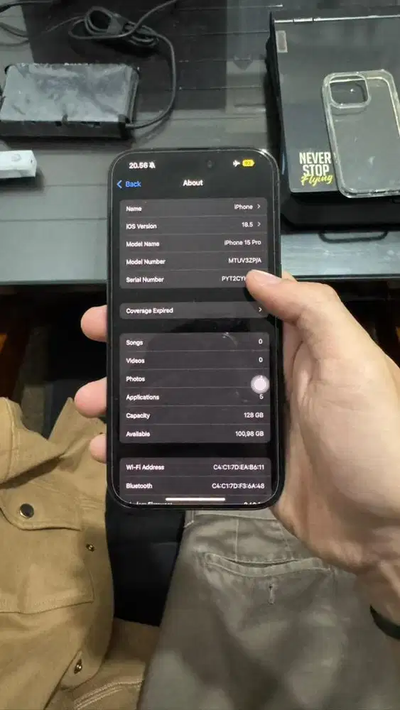 Iphone 15 Pro Black Titanium