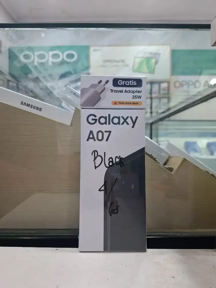 SAMSUNG A07 4/64 NEW MURAH GARANSI RESMI