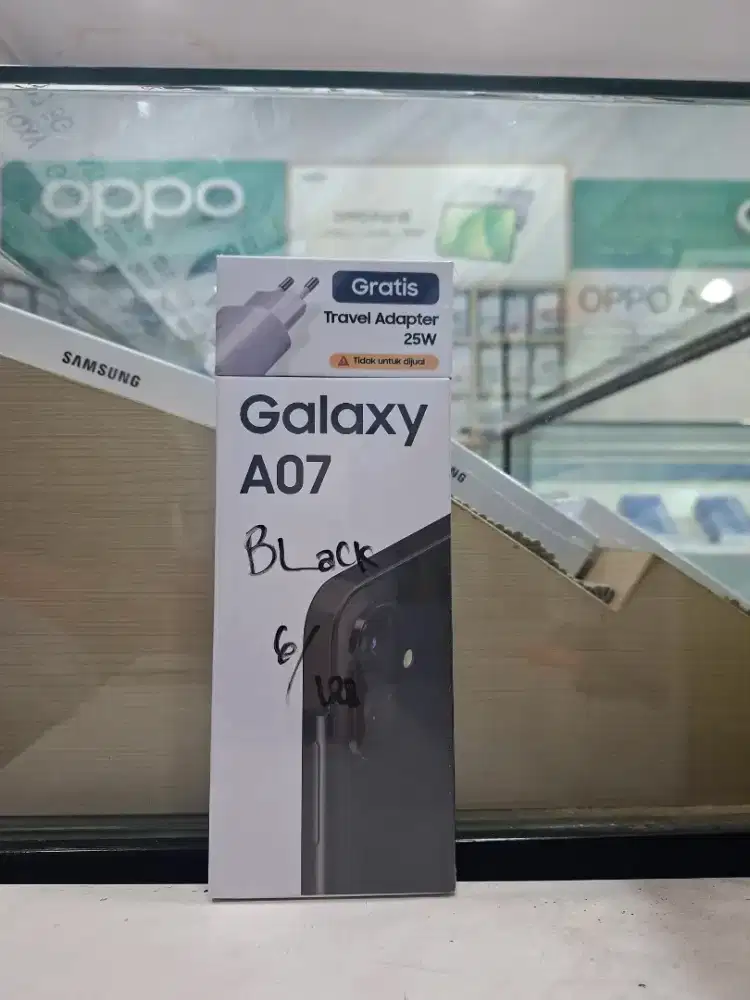 SAMSUNG A07 6/128 NEW MURAH GARANSI RESMI