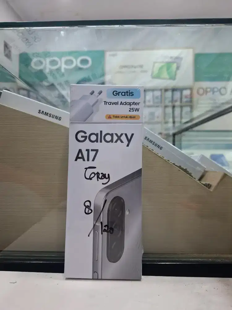 SAMSUNG A17 8/128 NEW MURAH GARANSI RESMI