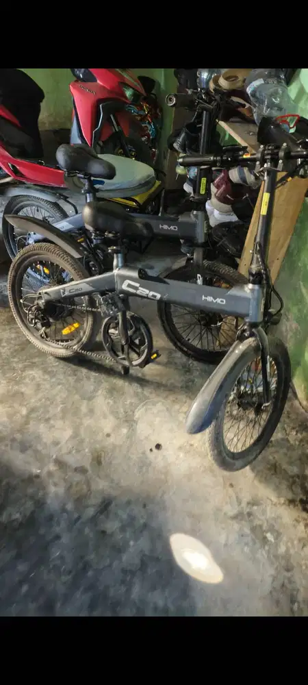 Sepeda listrik lipat Xiaomi himo c20 dijual cepat