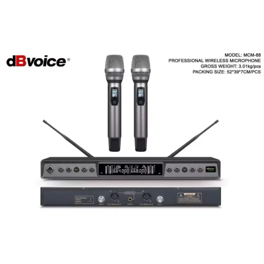 Profesional wireless microphone