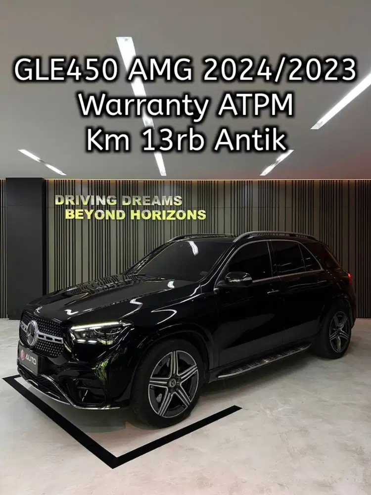 Mercedes Benz GLE450 GLE 450 AMG 2024 Hitam Km13rb Nik 2023 B112RSM