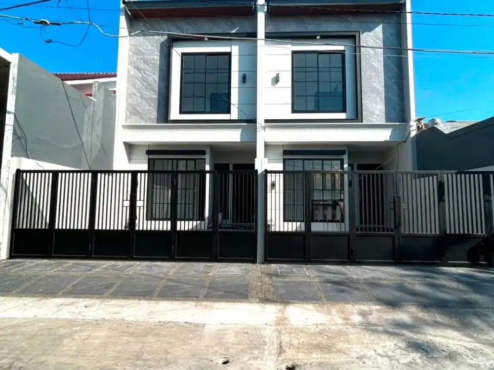 DIJUAL RUMAH BARU GRESS ROW JALAN LEBAR DI KLAMPIS JDW 114
