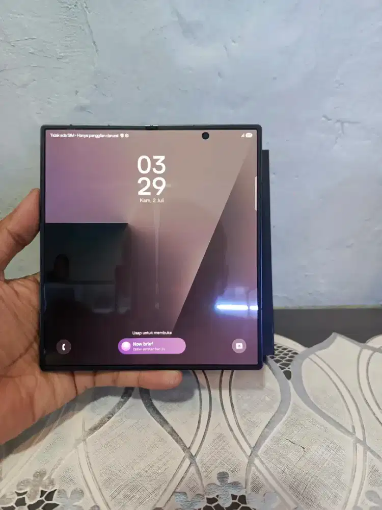 SAMSUNG Z FOLD 7 5G RAM 12/512GB ORIGINAL SEIN MULUS NORMAL FULLSHET